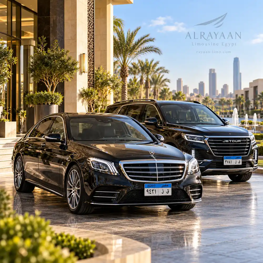 سيارة تنفيذية VIP مع سائق من الريان لليموزين