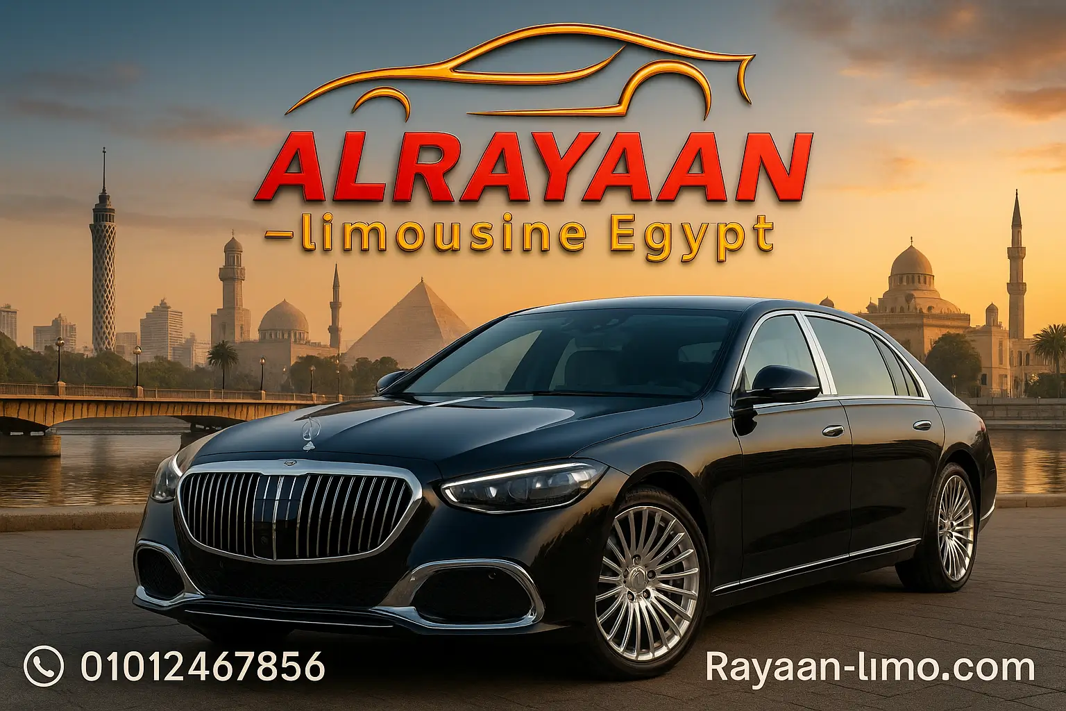 مرسيدس S500 ليموزين فاخر