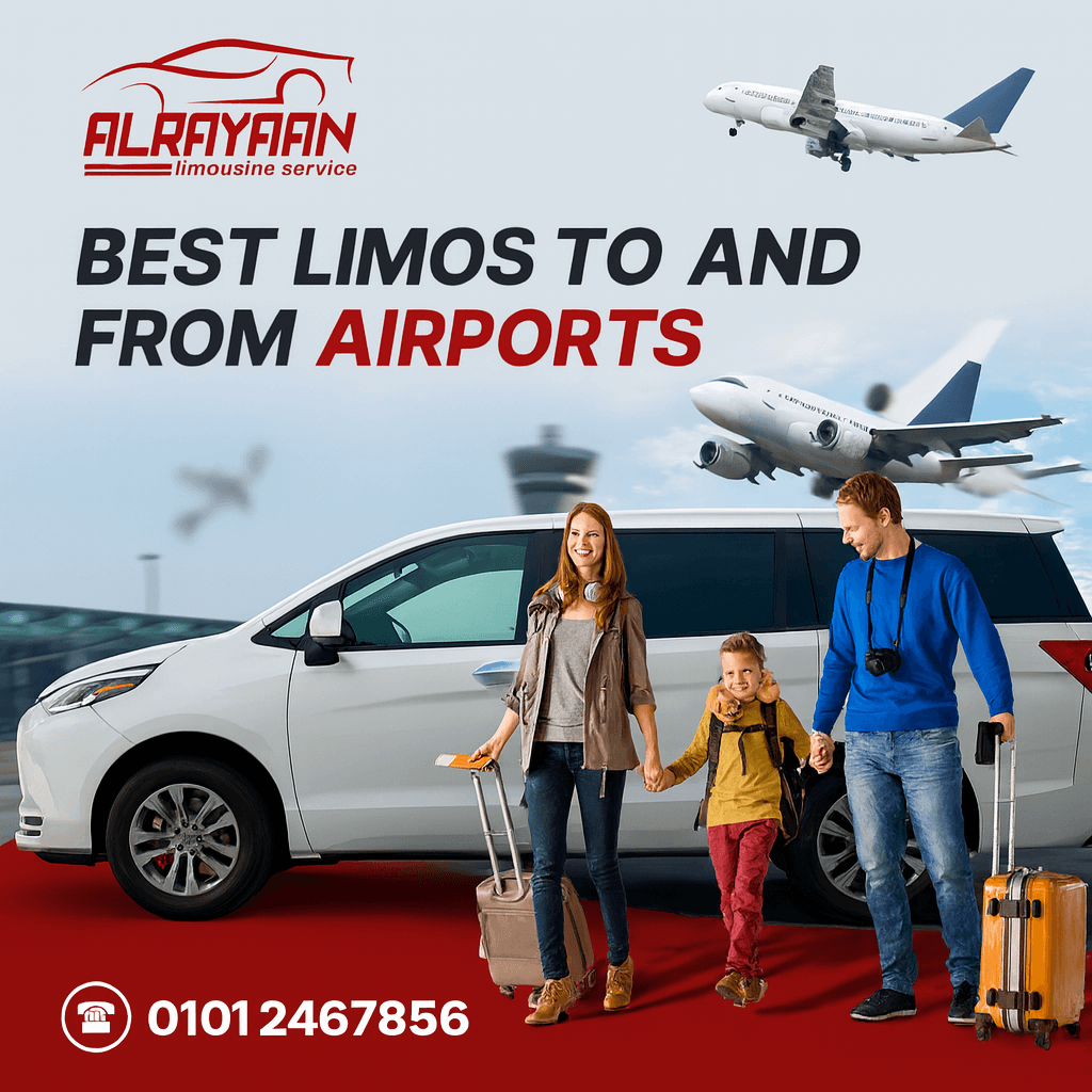 Cairo Airport limousine pickup — name sign, flight tracking, bottled water