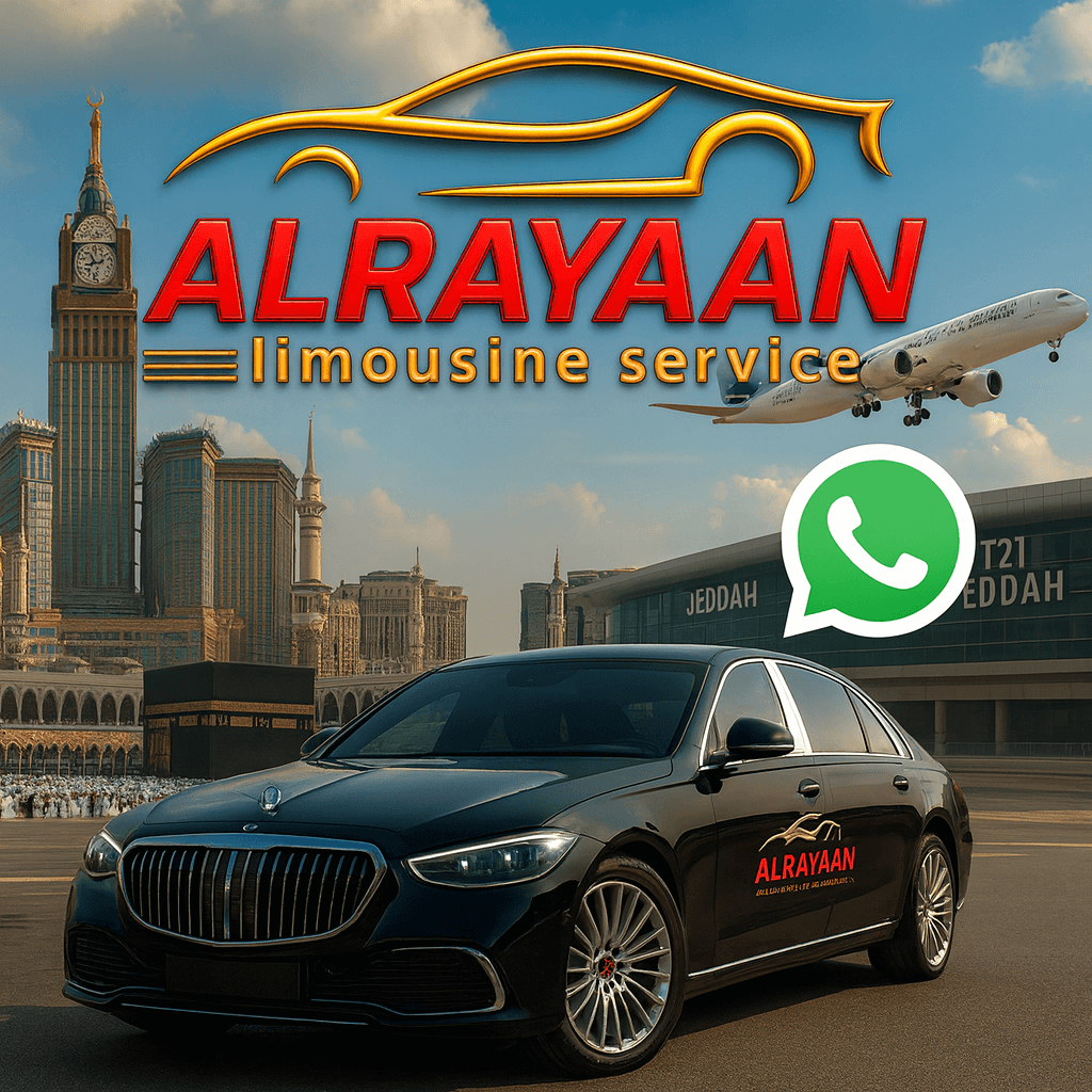 Mercedes VIP Luxury Limousine for Umrah in Saudi Arabia