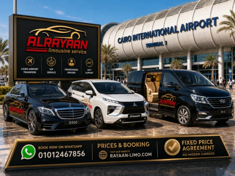 cairo airport limousine ليموزين مطار القاهرة الدولي مع الريان ليموزين