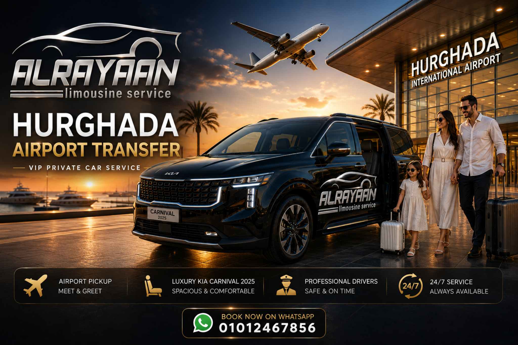 Luxury Family Van Hurghada