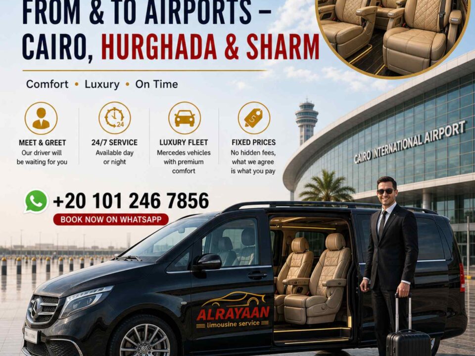 Hurghada Airport Transfer VIP Limousine Egypt