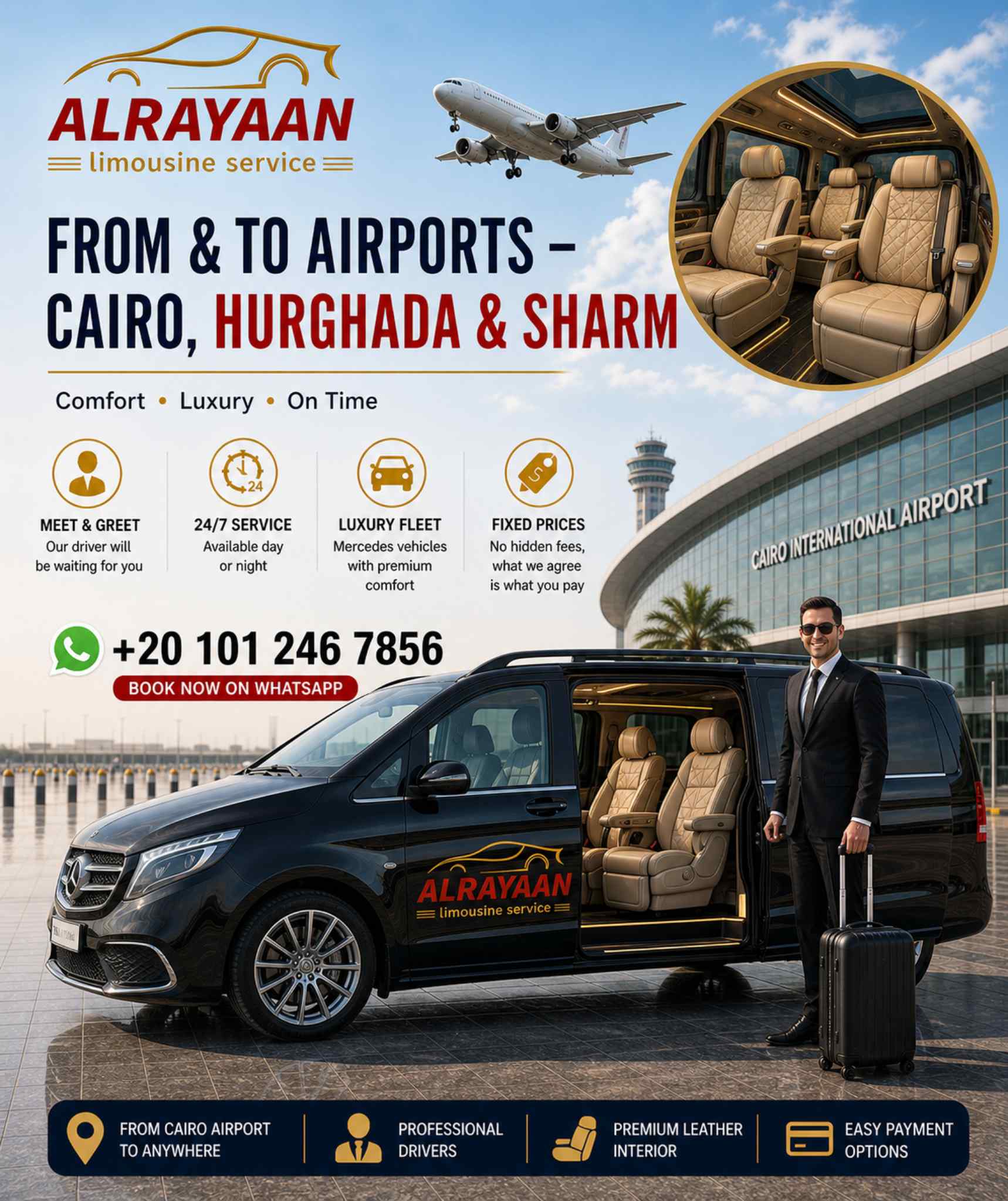 Mercedes VIP Van Hurghada