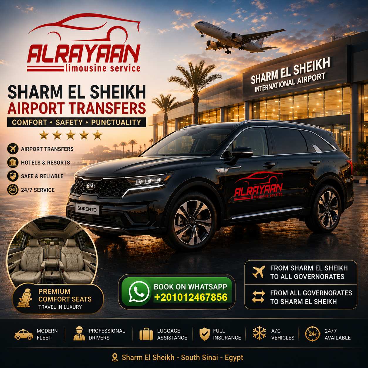 Family SUV Airport Transfer Egypt