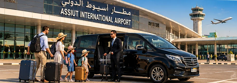سائق خاص للعائلات والزوار من مطار أسيوط أو مدينة أسيوط
